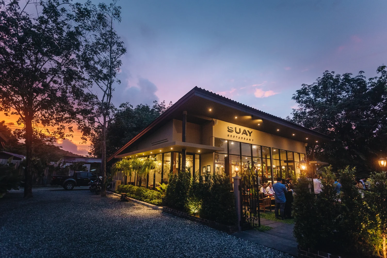 SUAY Cherngtalay at night